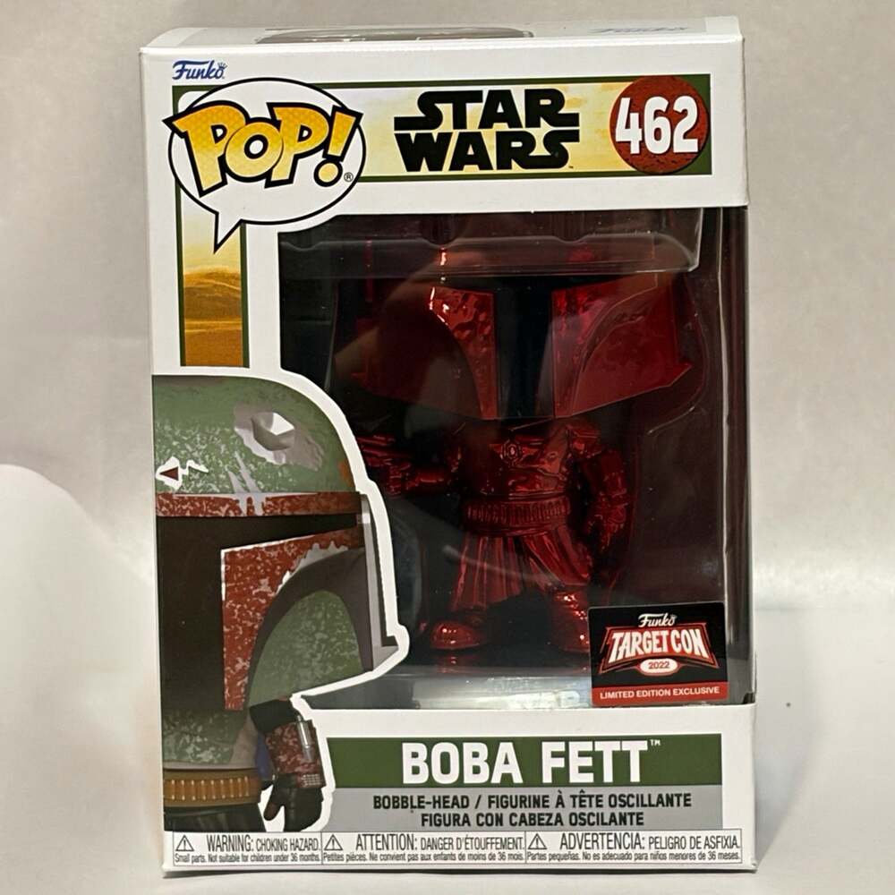 Funko Pop! Star Wars Boba Fett The Book of Boba Fett TargetCon 2022 #462